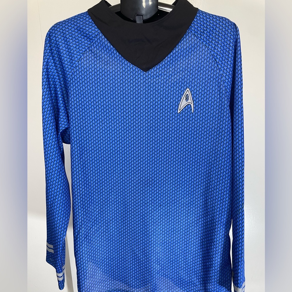 Rubie's Blue Star Trek Long Sleeve Shirt